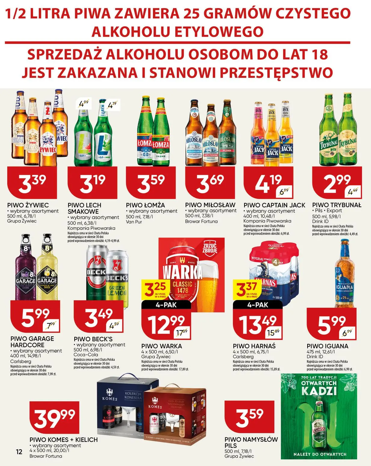 gazetka promocyjna Chata Polska - Strona 12