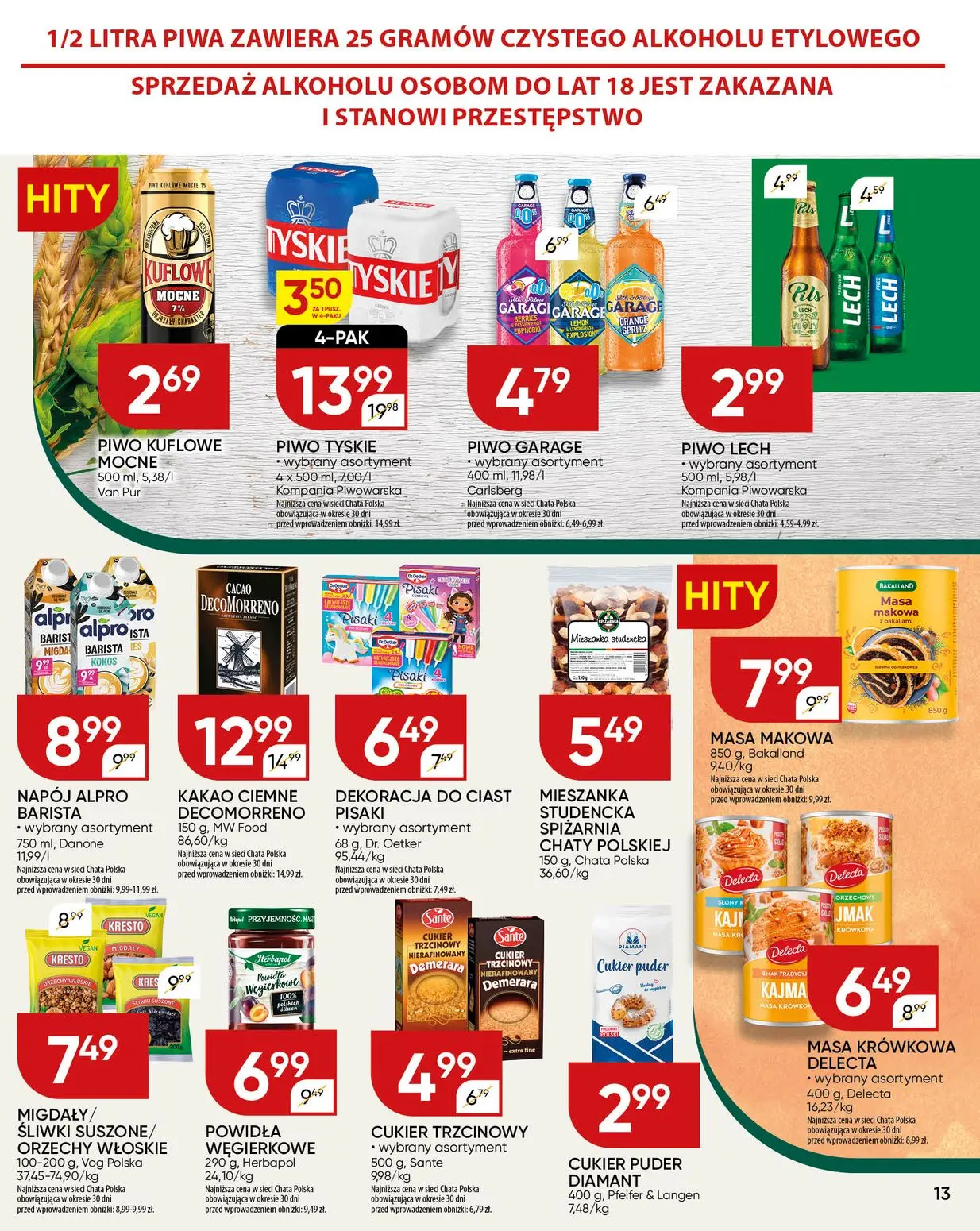 gazetka promocyjna Chata Polska - Strona 13