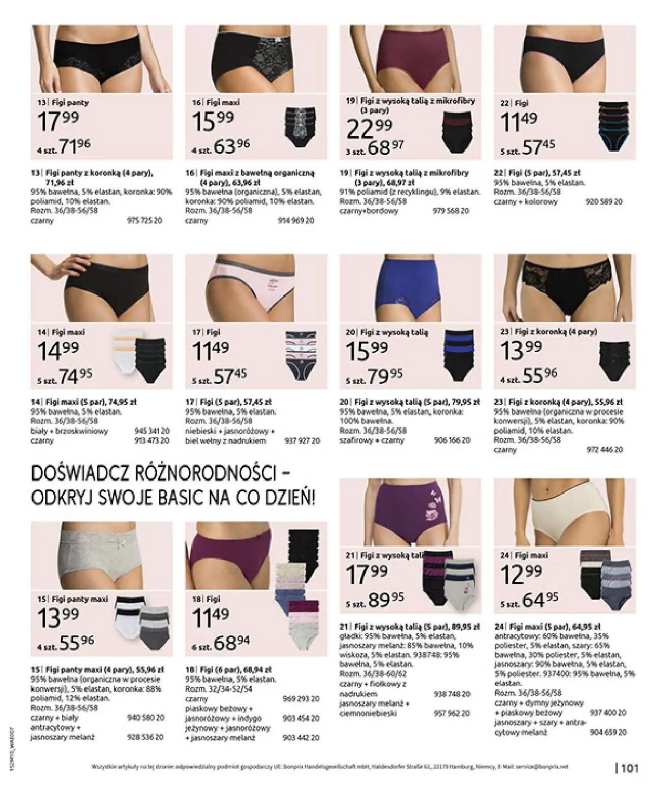 gazetka promocyjna bonprix SIELANKOWY ROMANTYZM - Strona 103