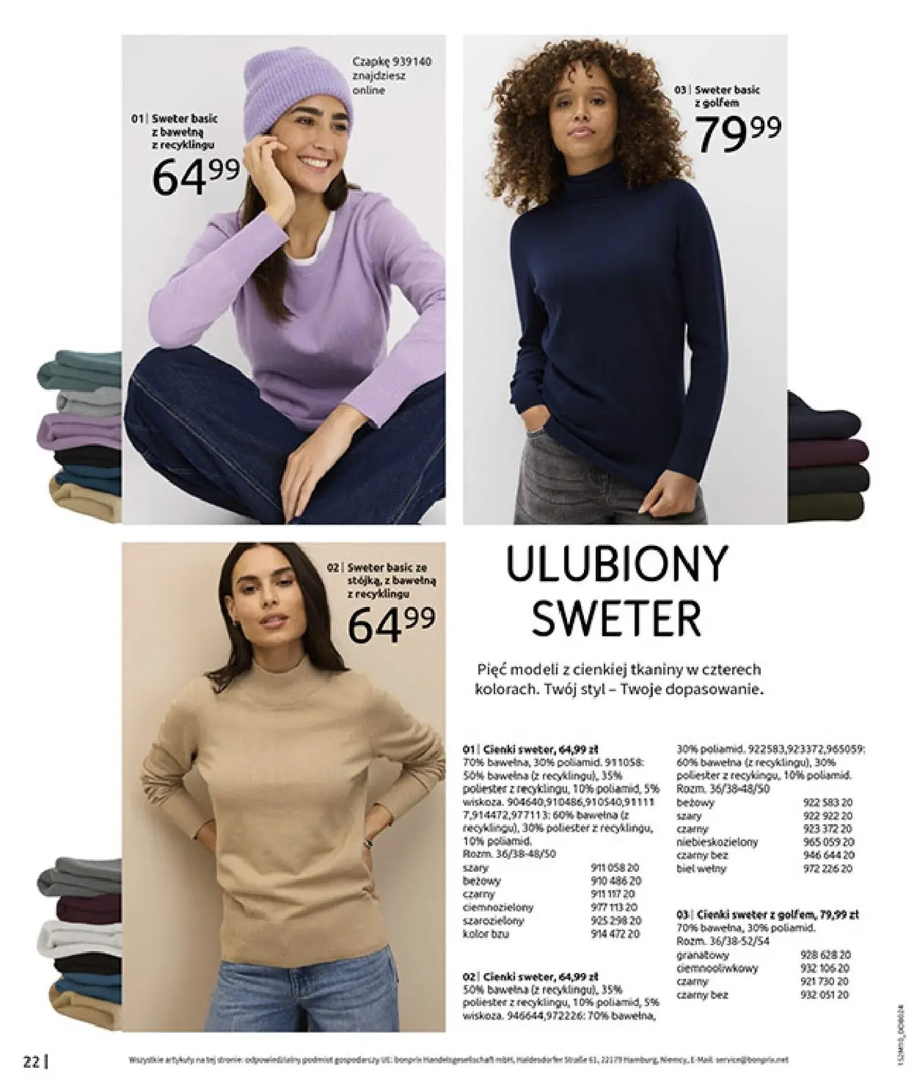 gazetka promocyjna bonprix SIELANKOWY ROMANTYZM - Strona 24