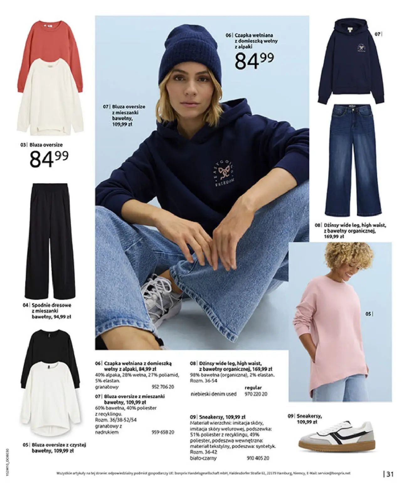 gazetka promocyjna bonprix SIELANKOWY ROMANTYZM - Strona 33