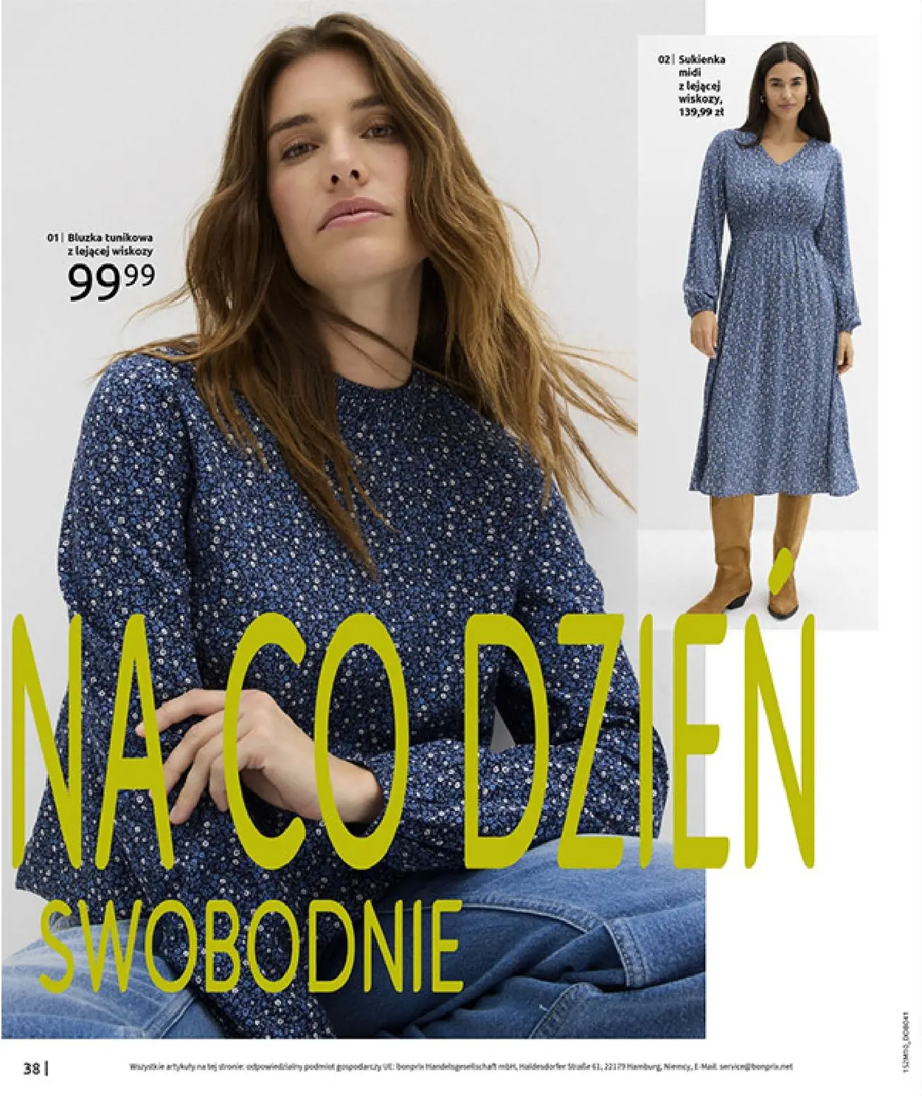 gazetka promocyjna bonprix SIELANKOWY ROMANTYZM - Strona 40