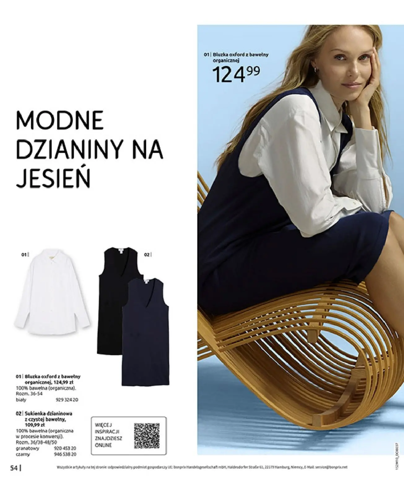 gazetka promocyjna bonprix SIELANKOWY ROMANTYZM - Strona 56