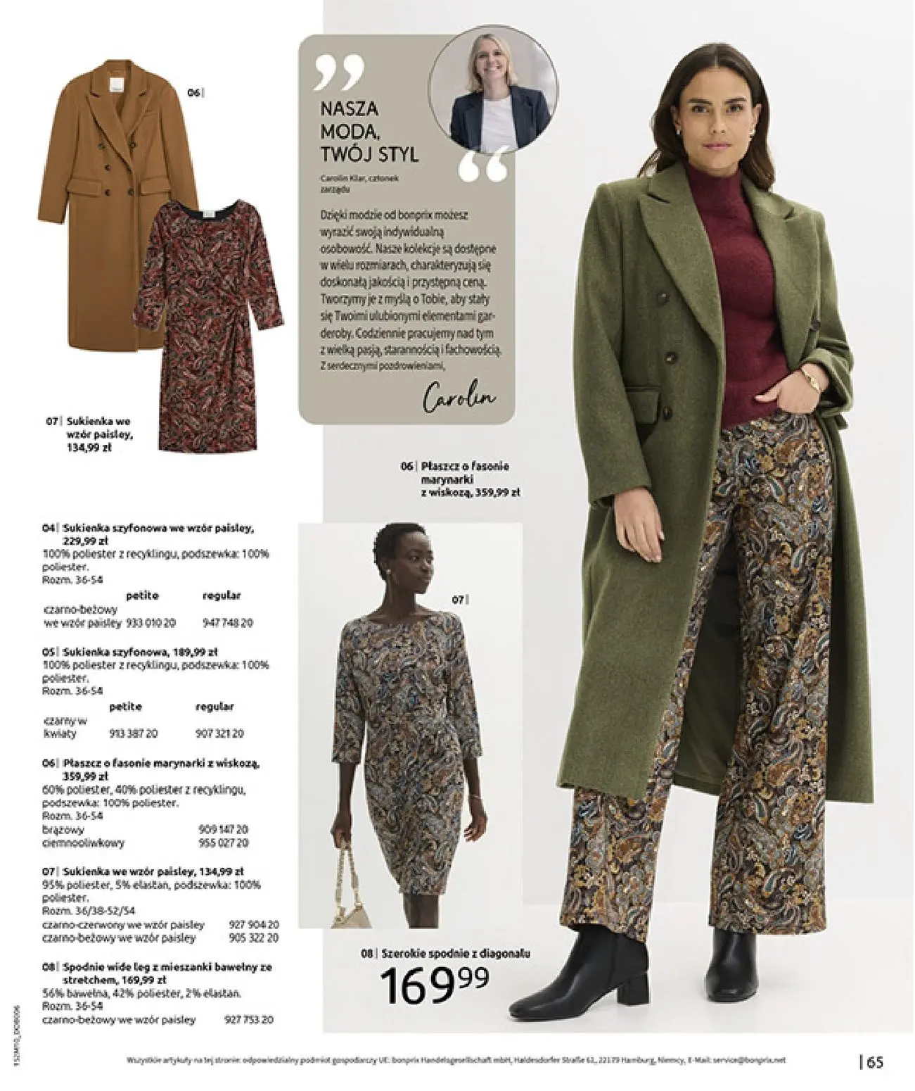 gazetka promocyjna bonprix SIELANKOWY ROMANTYZM - Strona 67