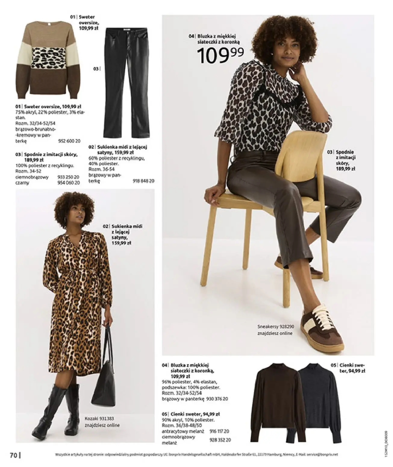 gazetka promocyjna bonprix SIELANKOWY ROMANTYZM - Strona 72