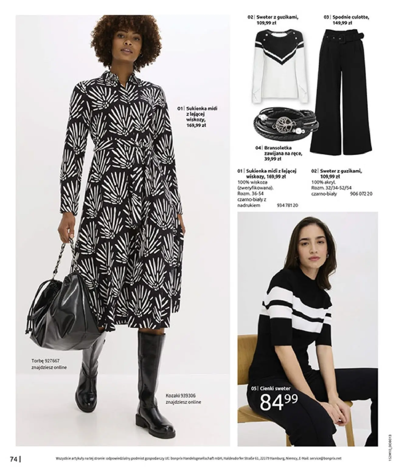 gazetka promocyjna bonprix SIELANKOWY ROMANTYZM - Strona 76