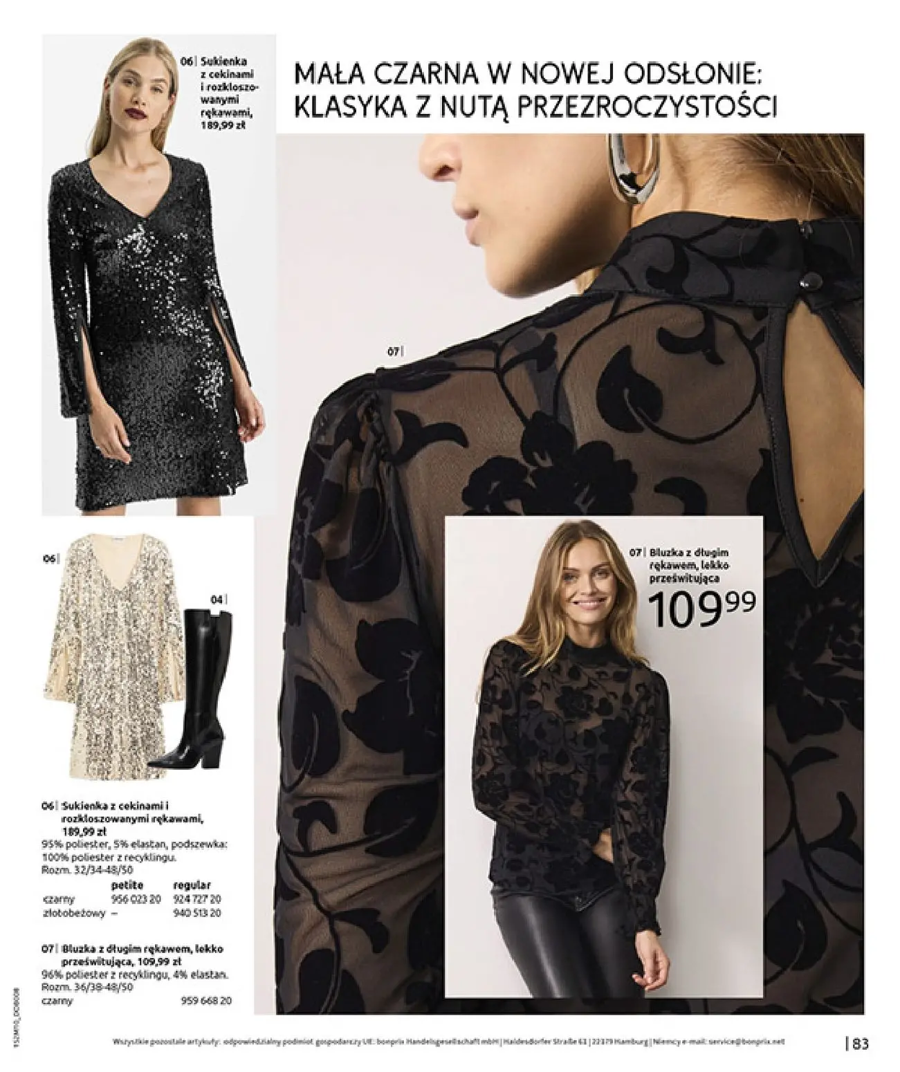 gazetka promocyjna bonprix SIELANKOWY ROMANTYZM - Strona 85