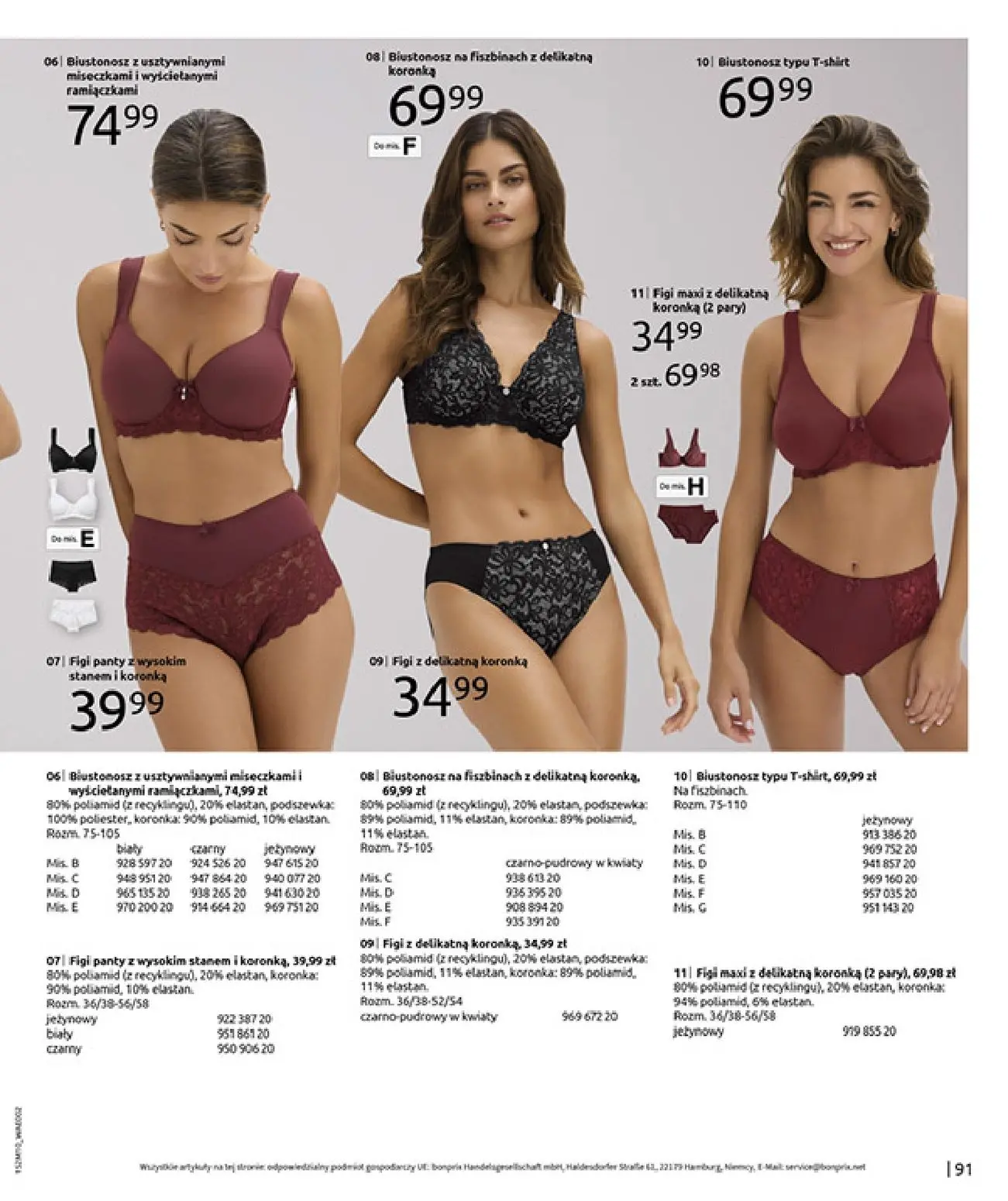 gazetka promocyjna bonprix SIELANKOWY ROMANTYZM - Strona 93