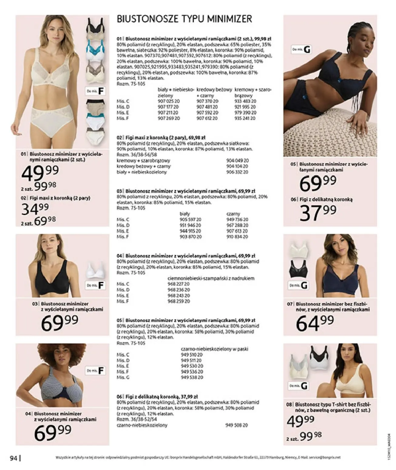 gazetka promocyjna bonprix SIELANKOWY ROMANTYZM - Strona 96