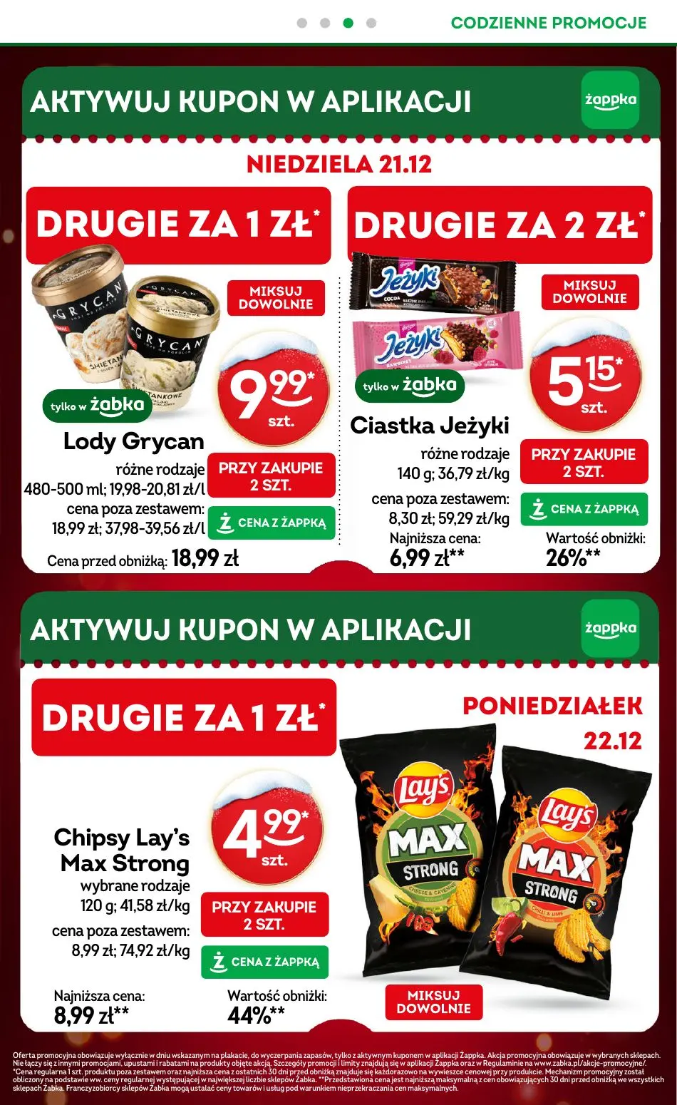 gazetka promocyjna Żabka Akcja złotówka - Strona 4