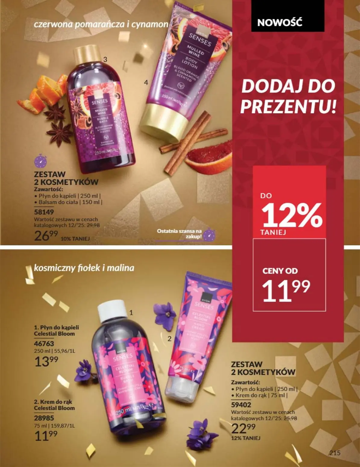 gazetka promocyjna AVON  - Strona 215