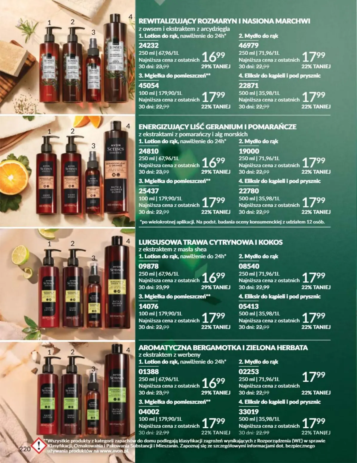 gazetka promocyjna AVON  - Strona 220
