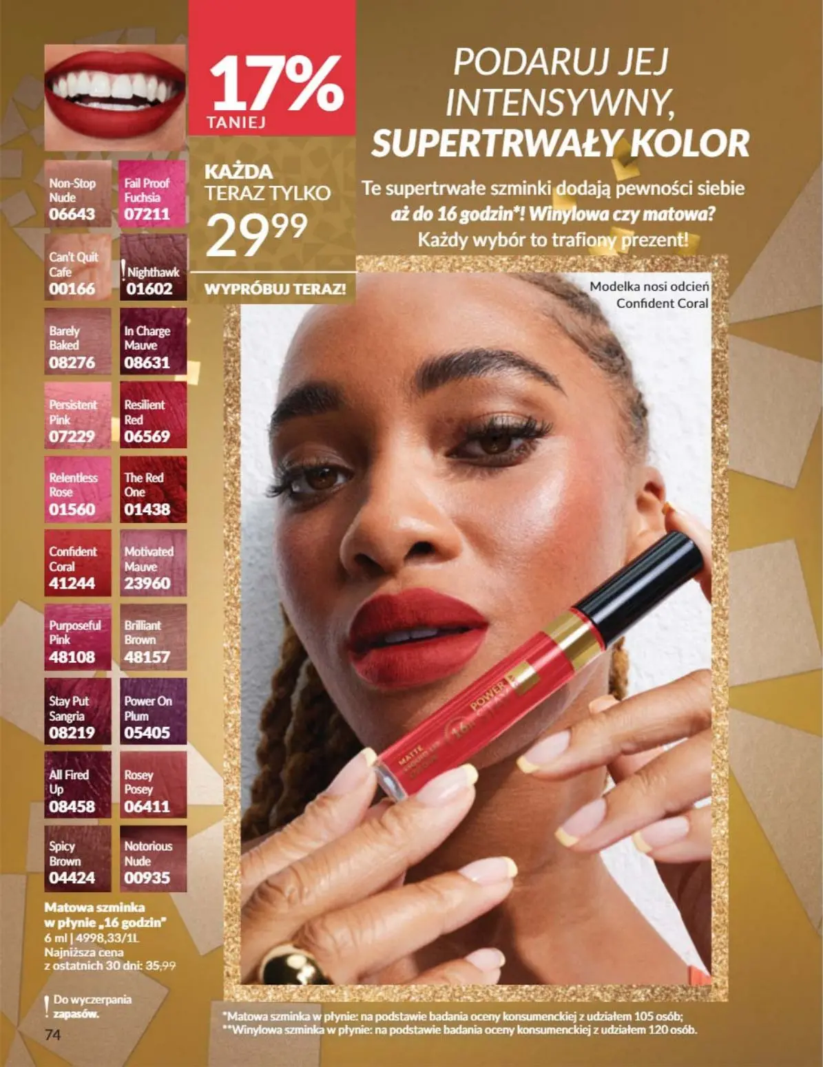 gazetka promocyjna AVON  - Strona 74