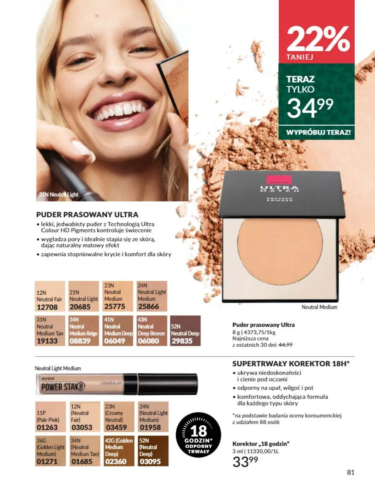 gazetka promocyjna AVON  - Strona 81