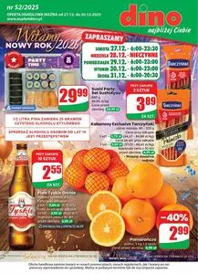Gazetka promocyjna dino, ważna od 2025-12-27 do 2025-12-30.