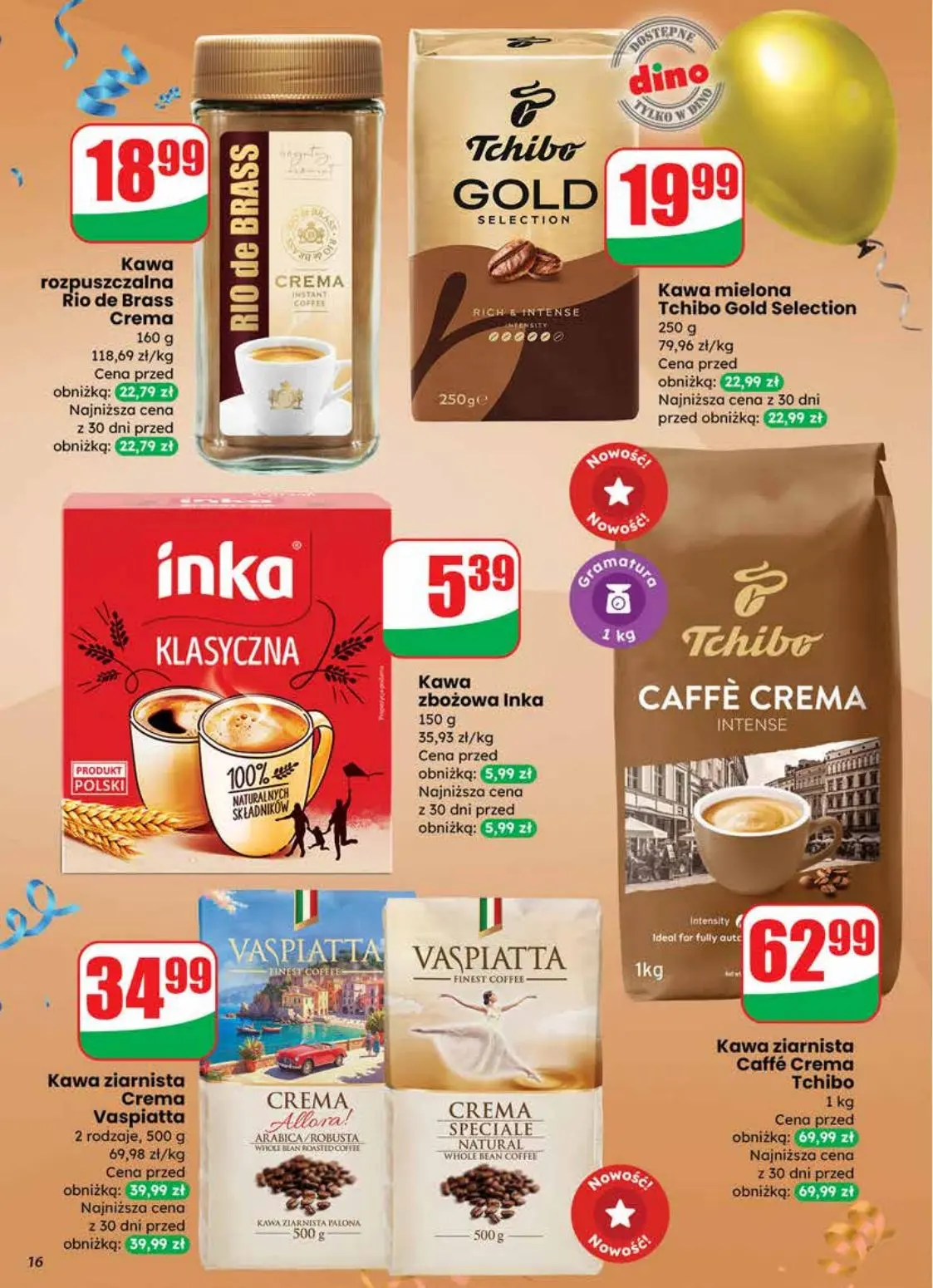 gazetka promocyjna dino Oferta na Nowy Rok - Strona 16