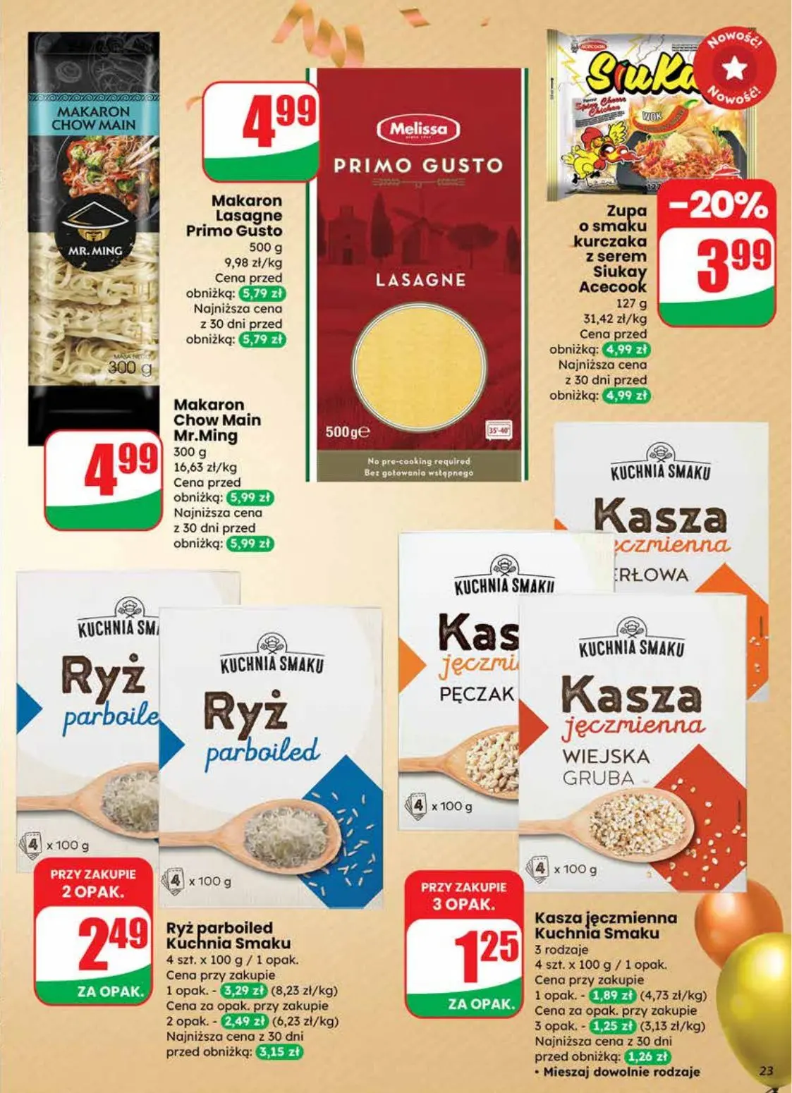 gazetka promocyjna dino Oferta na Nowy Rok - Strona 23