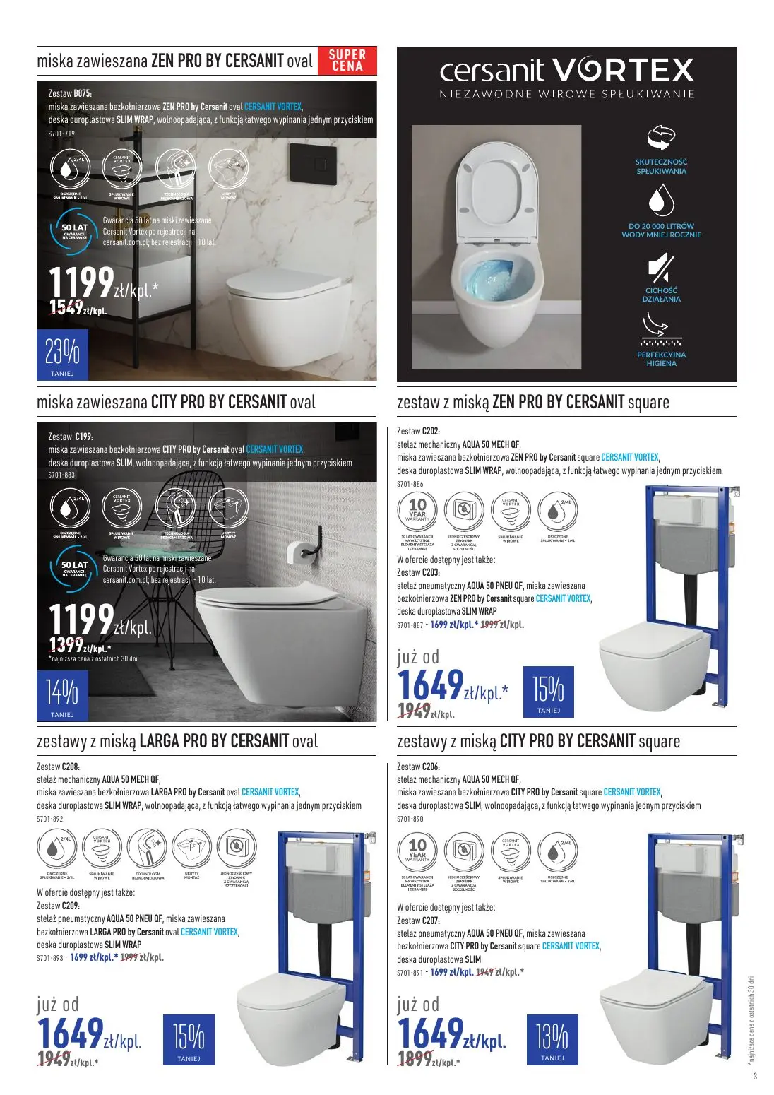 gazetka promocyjna Cersanit Moc promocji - Strona 3