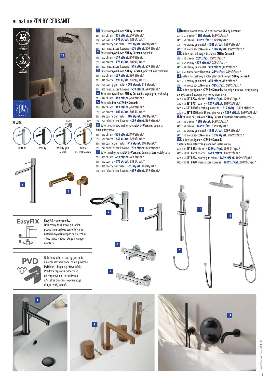 gazetka promocyjna Cersanit Moc promocji - Strona 9