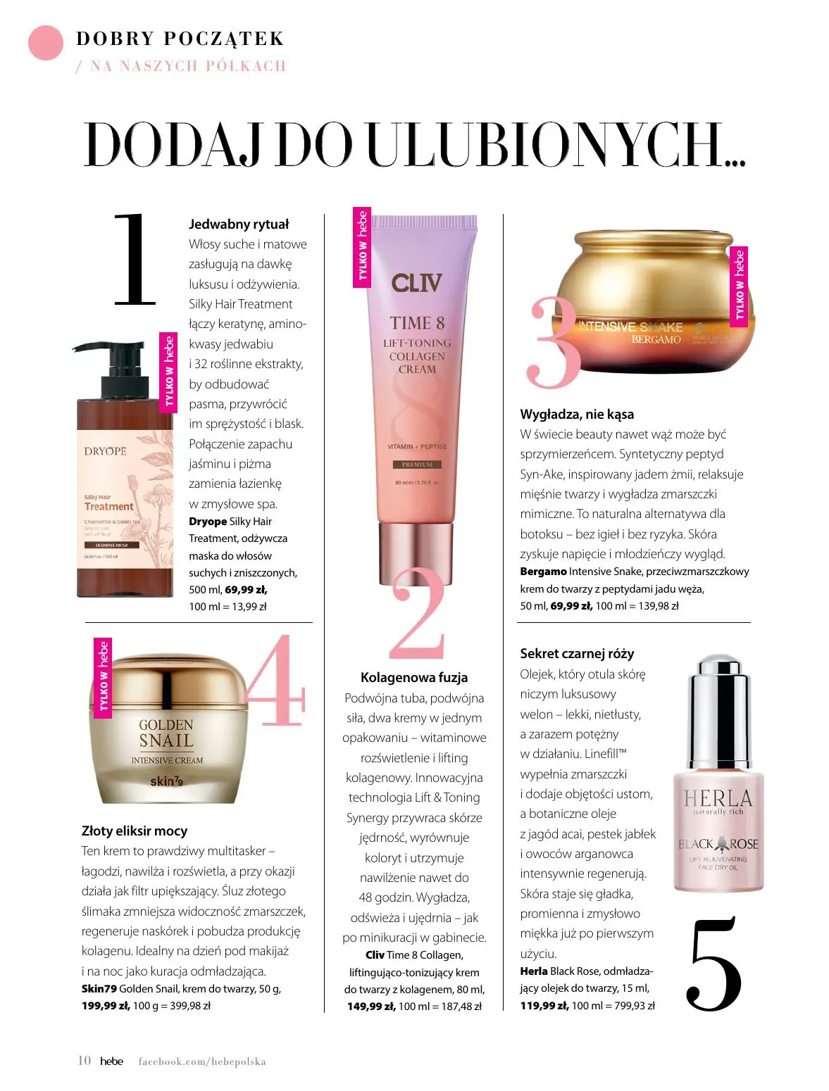 gazetka promocyjna hebe RADOŚĆ ŚWIĄT - Strona 10