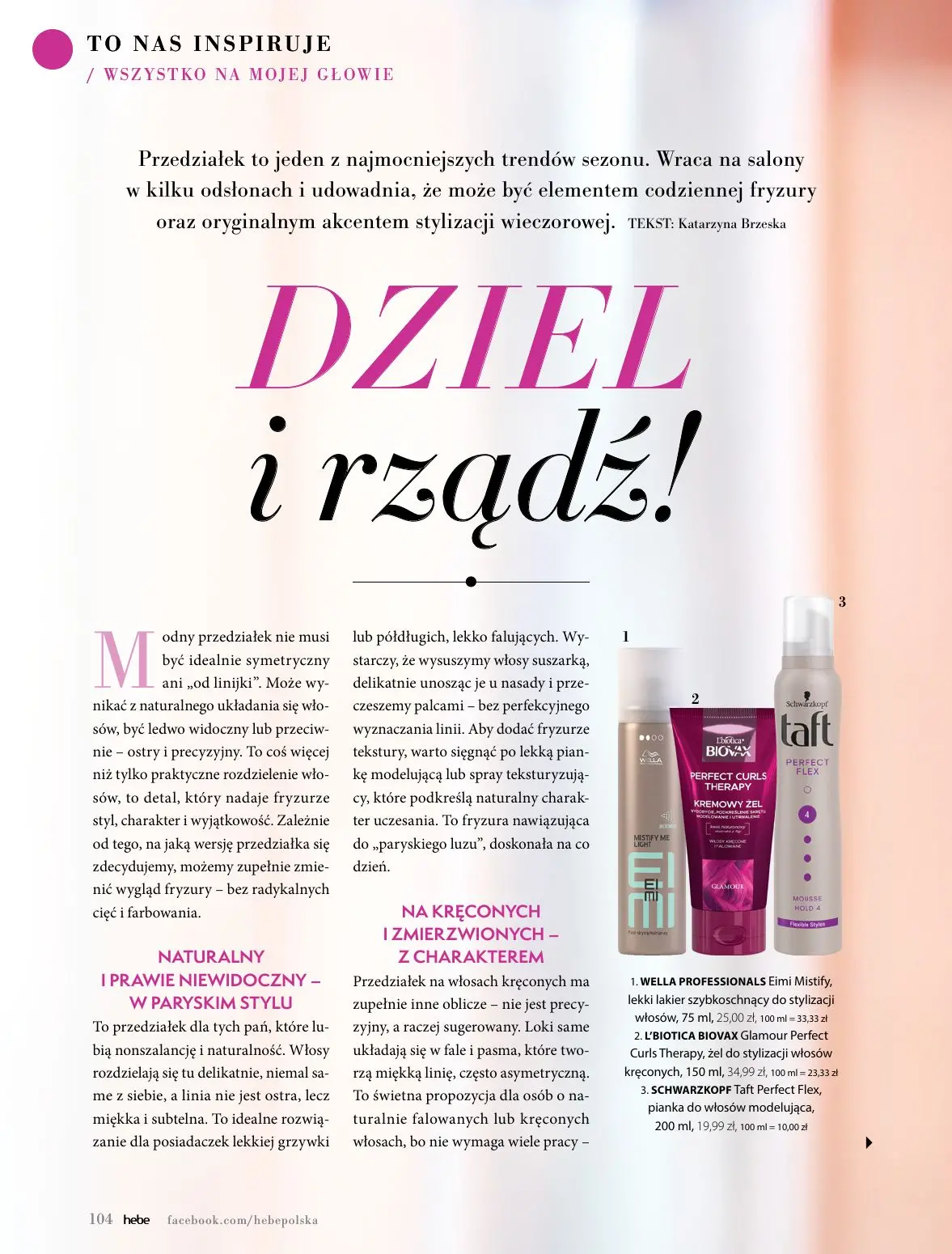 gazetka promocyjna hebe RADOŚĆ ŚWIĄT - Strona 104
