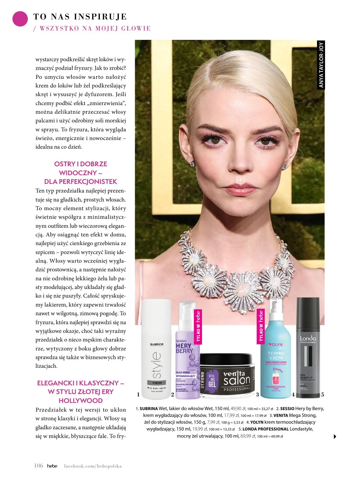 gazetka promocyjna hebe RADOŚĆ ŚWIĄT - Strona 106