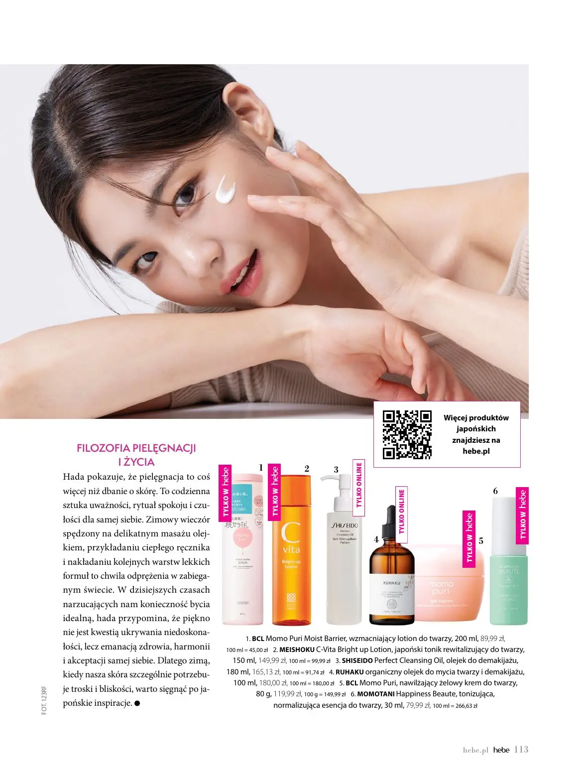 gazetka promocyjna hebe RADOŚĆ ŚWIĄT - Strona 113