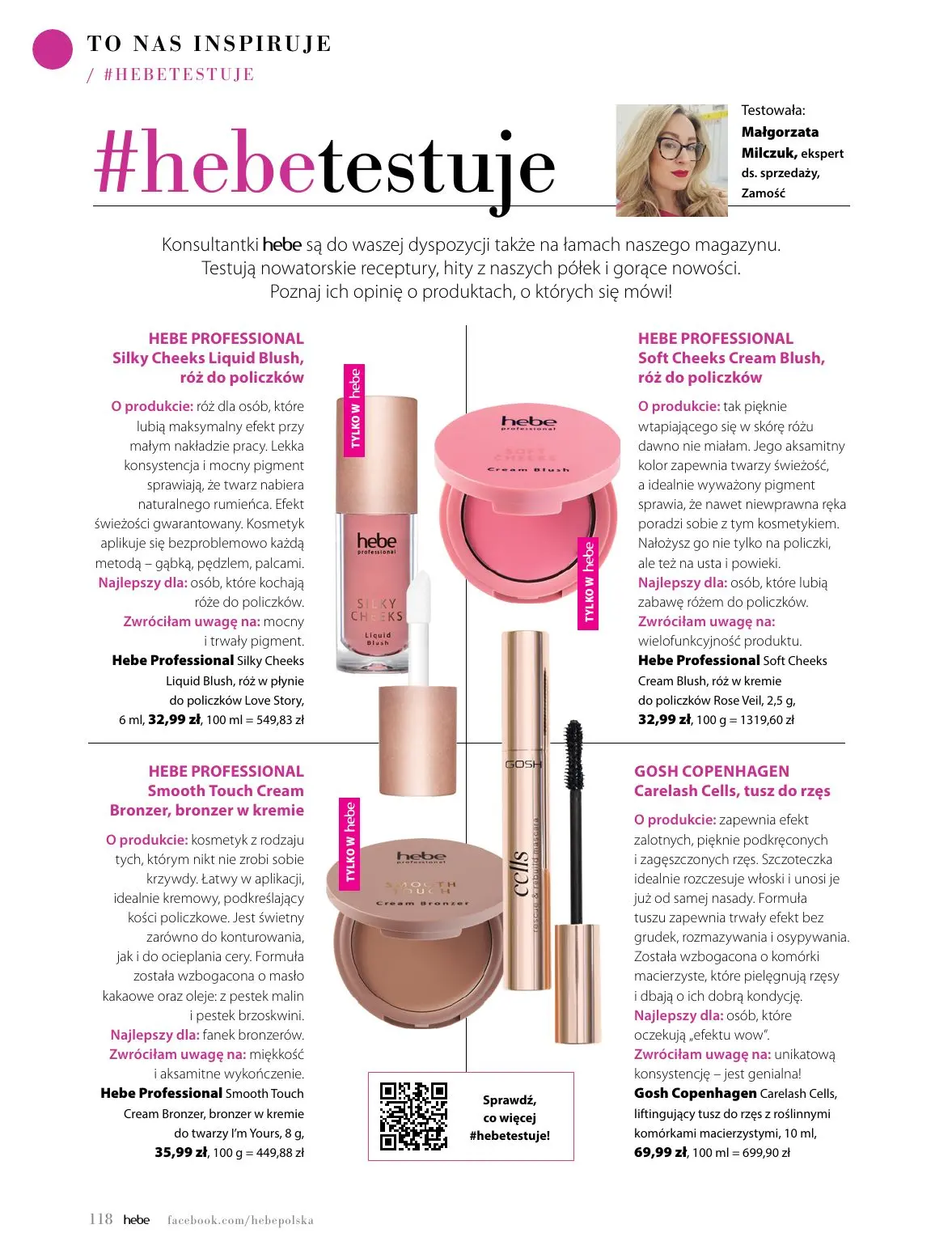 gazetka promocyjna hebe RADOŚĆ ŚWIĄT - Strona 118