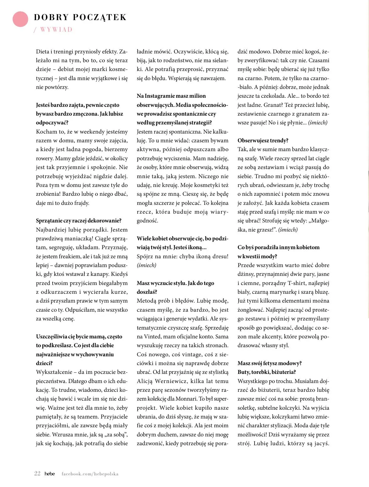 gazetka promocyjna hebe RADOŚĆ ŚWIĄT - Strona 22