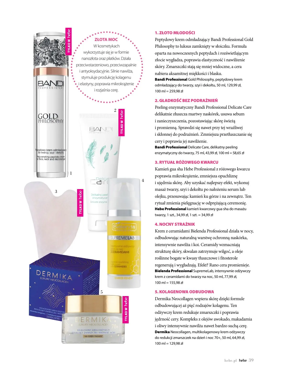 gazetka promocyjna hebe RADOŚĆ ŚWIĄT - Strona 39