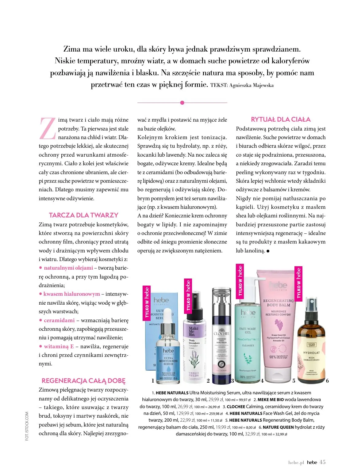 gazetka promocyjna hebe RADOŚĆ ŚWIĄT - Strona 45