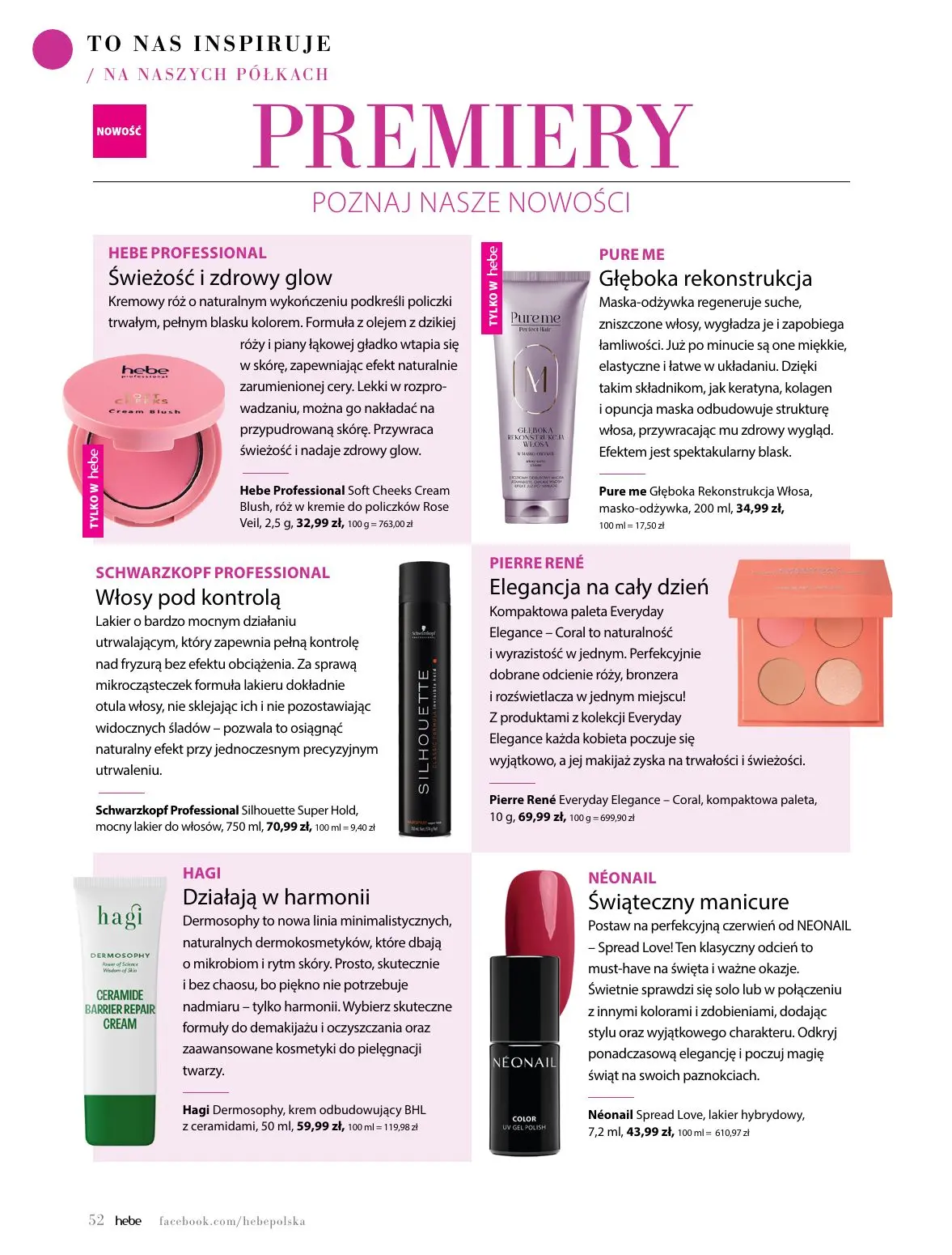 gazetka promocyjna hebe RADOŚĆ ŚWIĄT - Strona 52