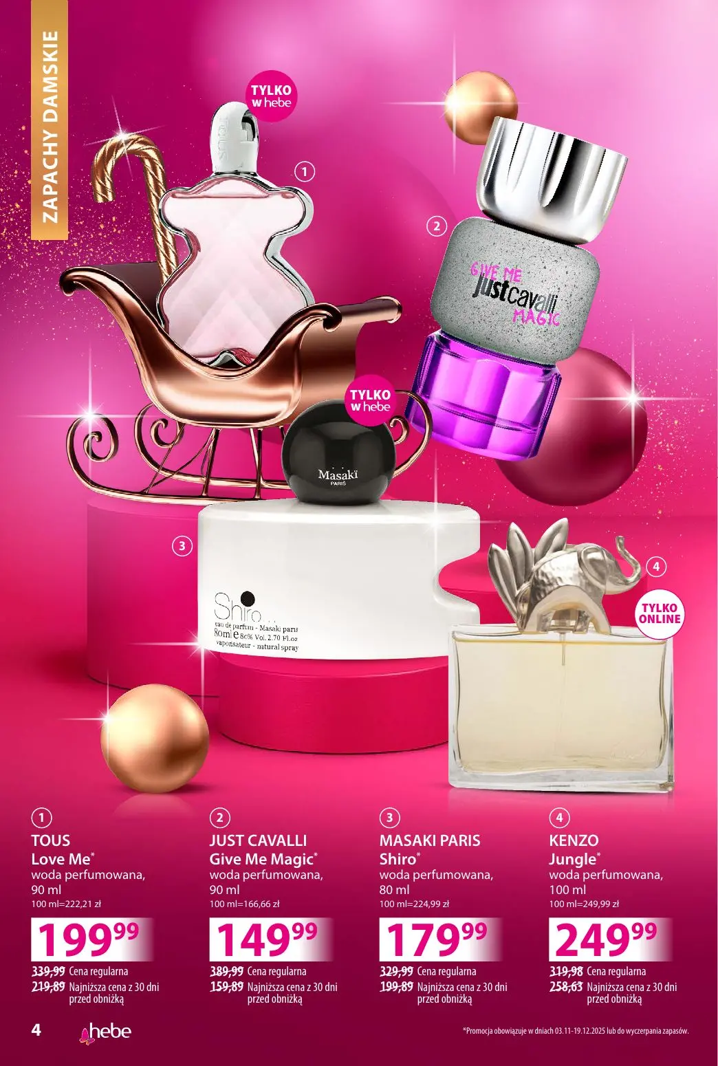 gazetka promocyjna hebe Odliczanie do świąt - Strona 4