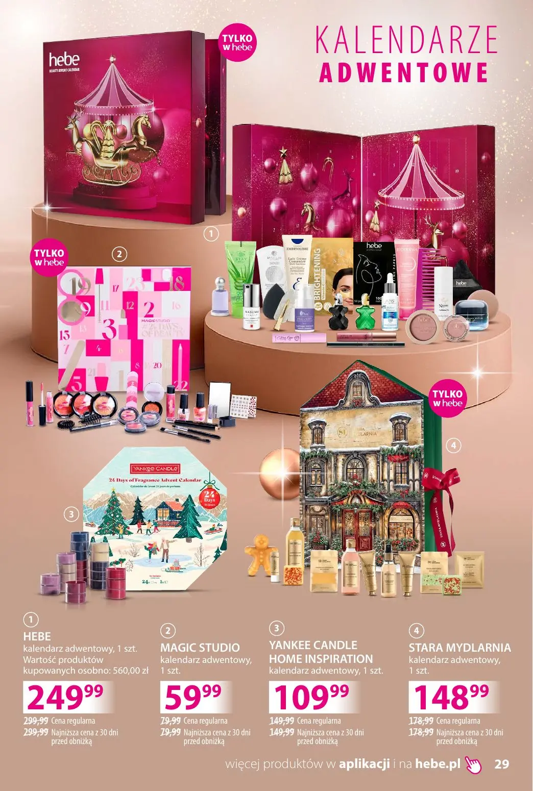 gazetka promocyjna hebe Odliczanie do świąt - Strona 29