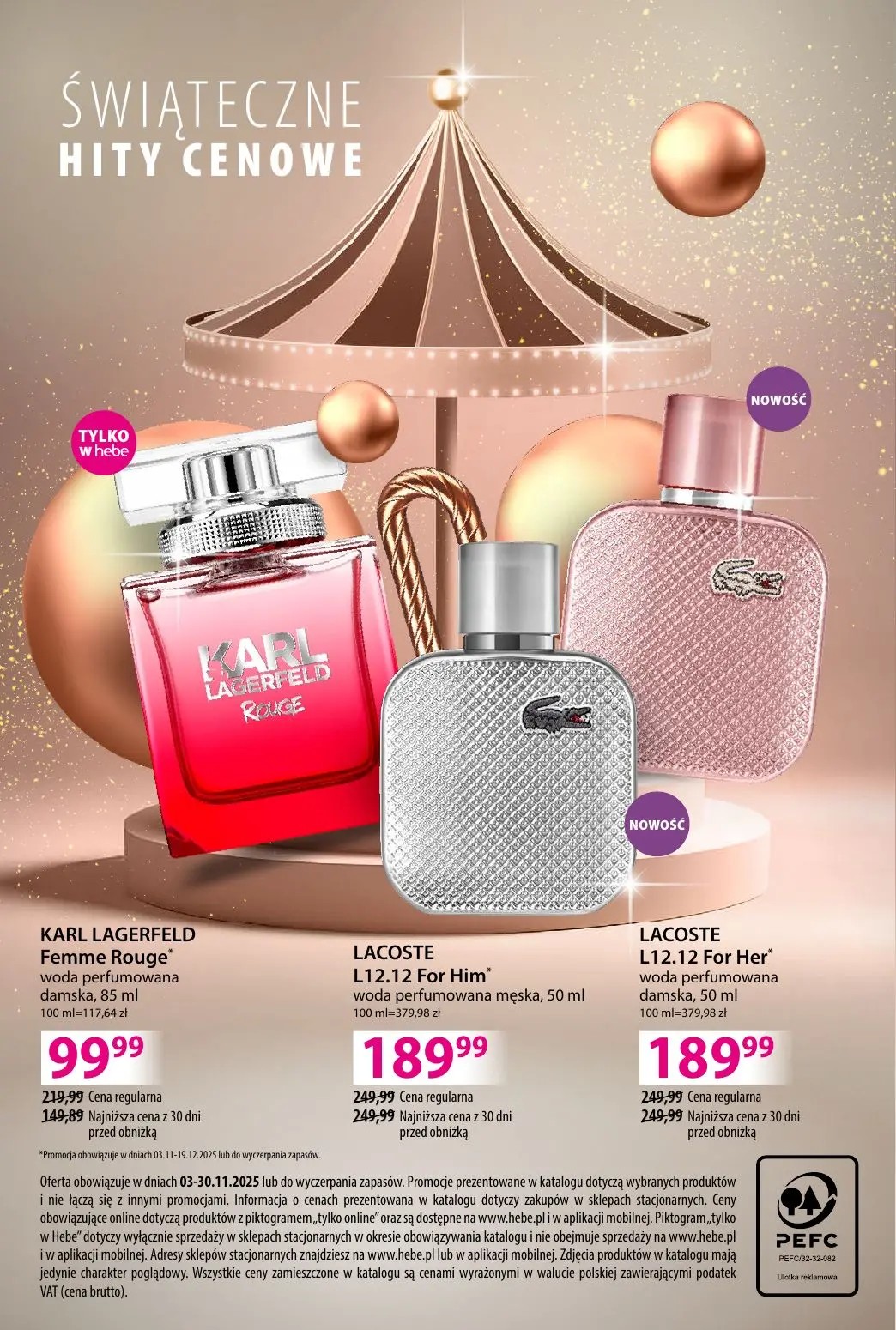 gazetka promocyjna hebe Odliczanie do świąt - Strona 36