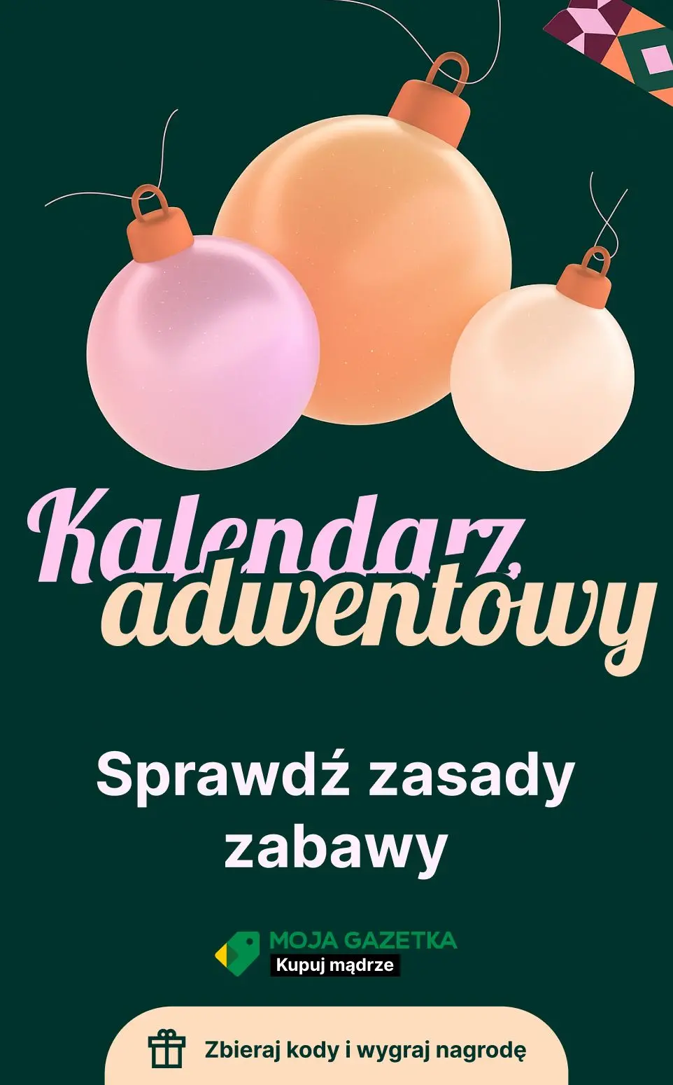 gazetka promocyjna Kalendarz adwentowy  Kalendarz adwentowy  - Strona 1