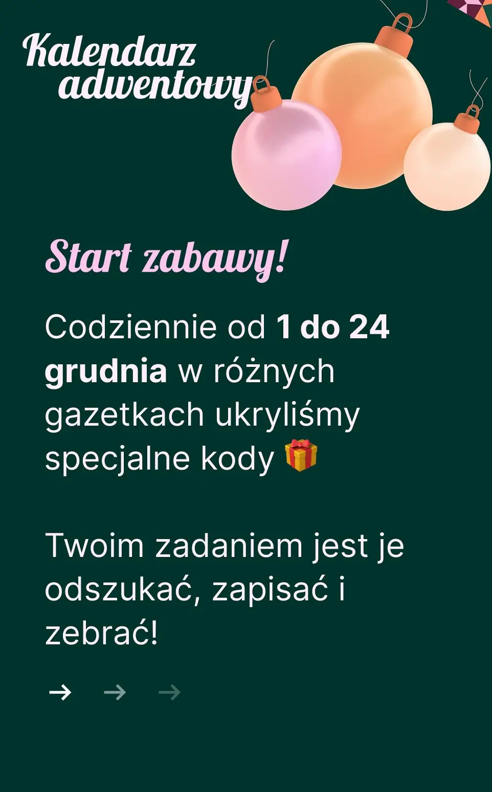 gazetka promocyjna Kalendarz adwentowy  Kalendarz adwentowy  - Strona 2