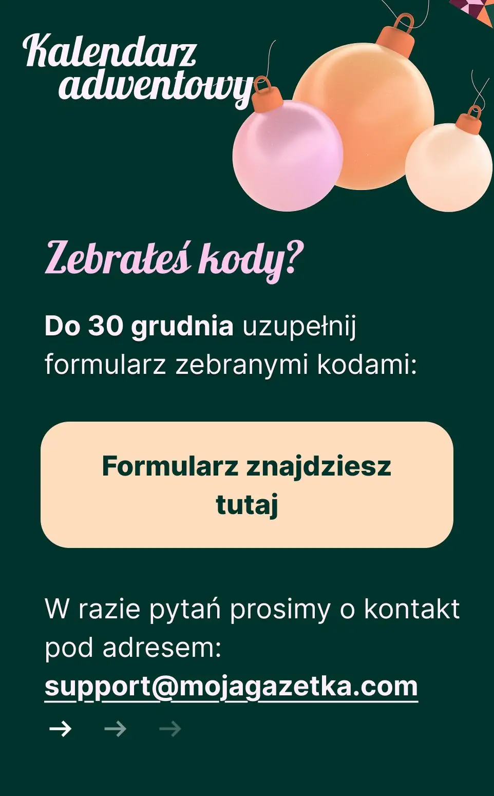 gazetka promocyjna Kalendarz adwentowy  Kalendarz adwentowy  - Strona 4