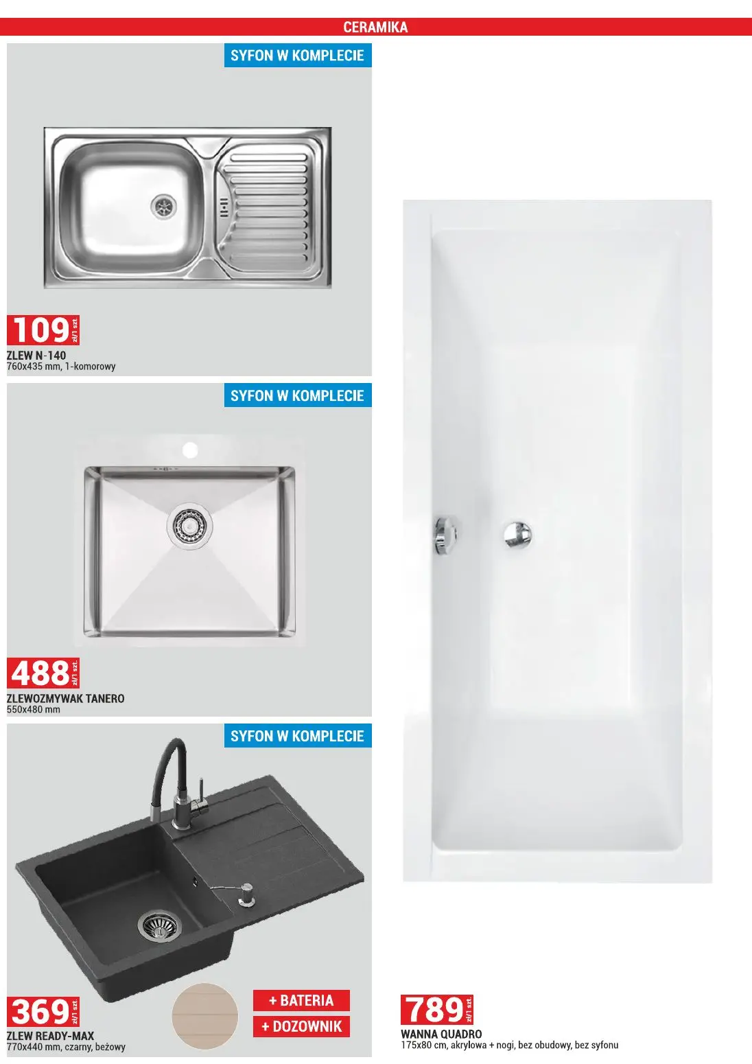 gazetka promocyjna Merkury Market Hit cenowy! - Strona 52