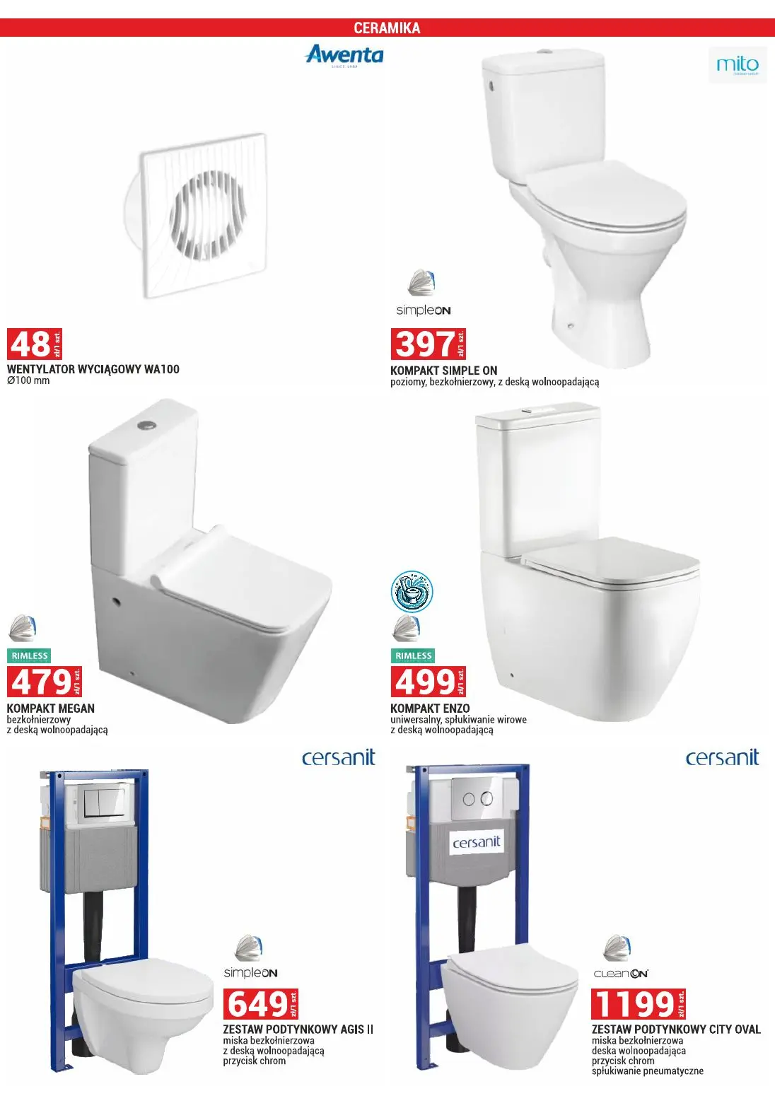 gazetka promocyjna Merkury Market Hit cenowy! - Strona 54