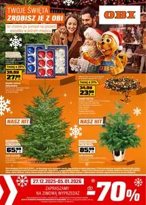 Gazetka promocyjna OBI, ważna od 2025-12-03 do 2025-12-31.