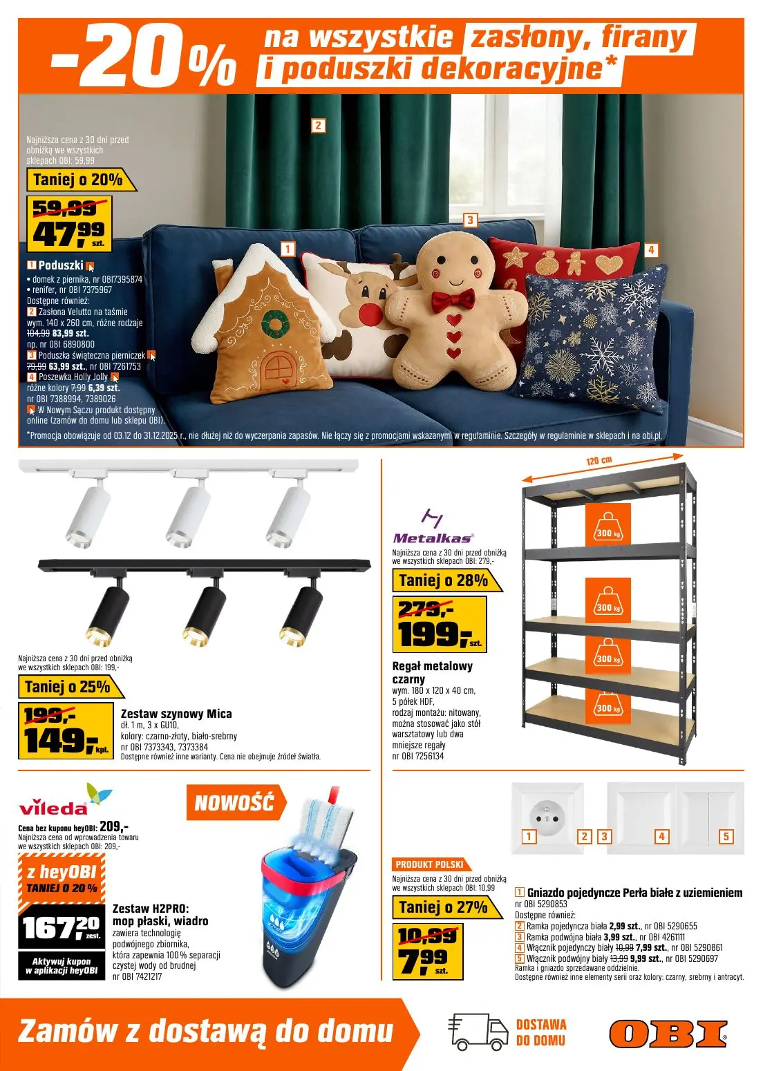 gazetka promocyjna OBI Twoje Święta zrobisz je z OBI - Strona 7