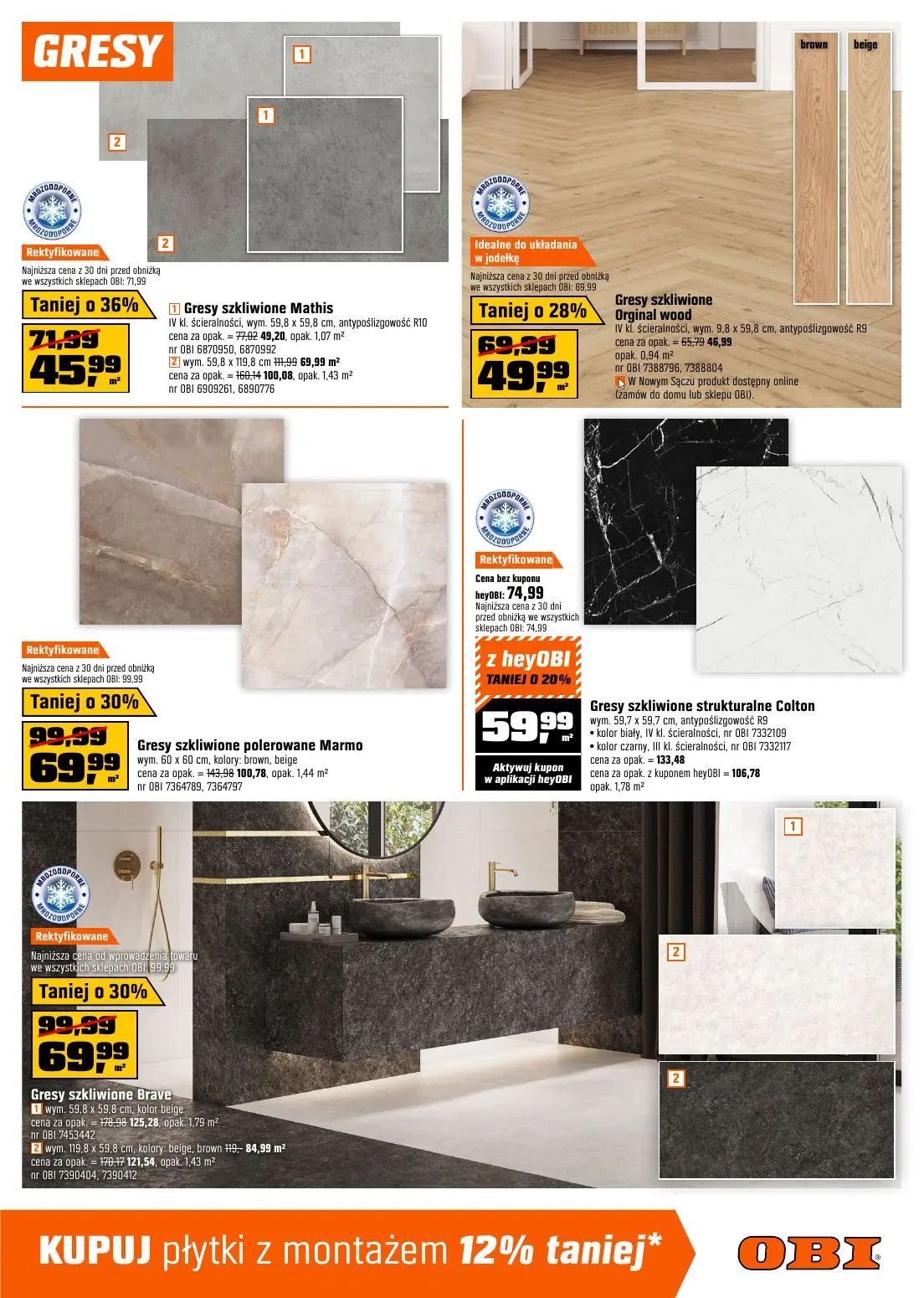 gazetka promocyjna OBI Twoje Święta zrobisz je z OBI - Strona 9