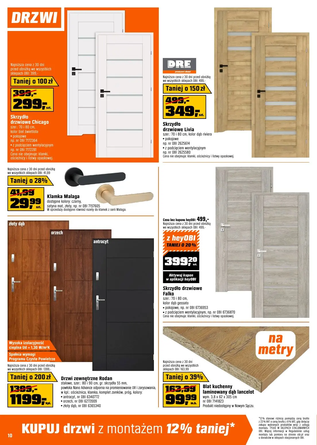 gazetka promocyjna OBI Twoje Święta zrobisz je z OBI - Strona 10