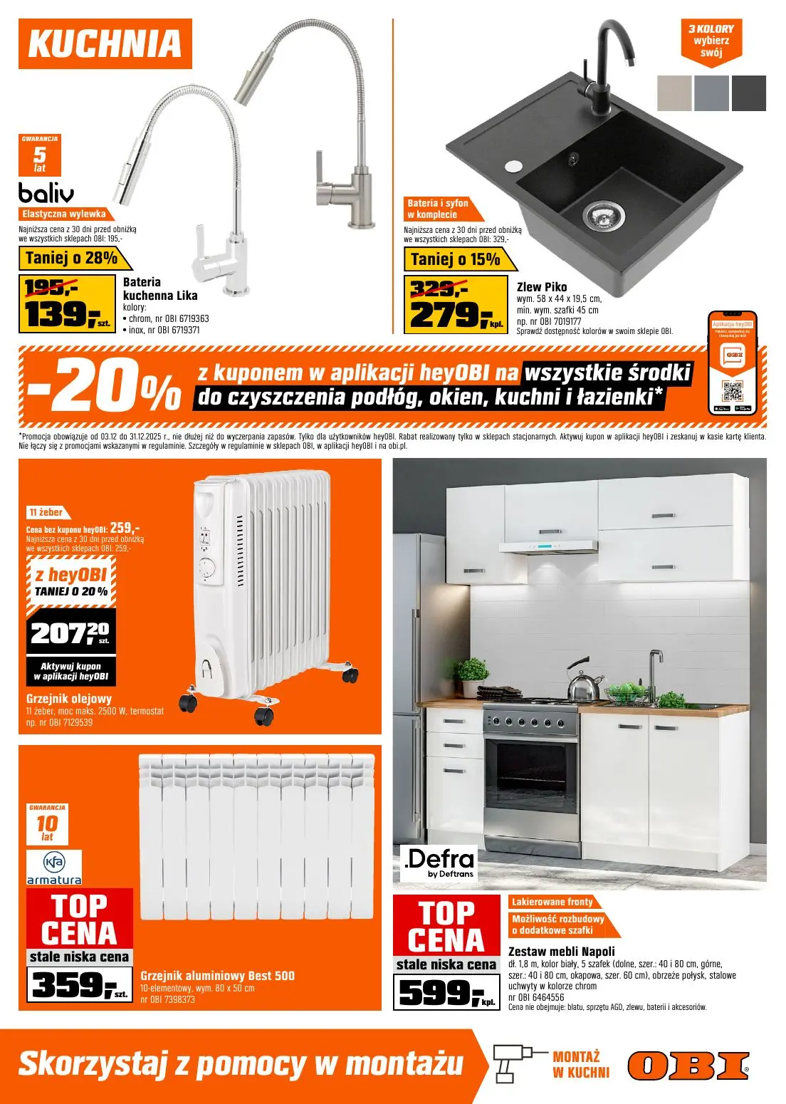 gazetka promocyjna OBI Twoje Święta zrobisz je z OBI - Strona 11