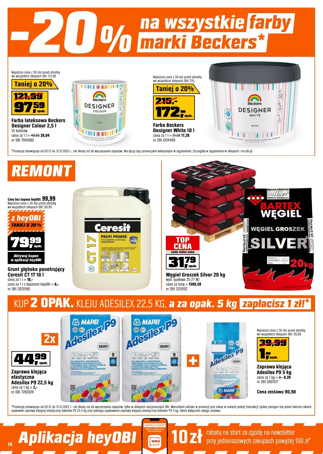 gazetka promocyjna OBI Twoje Święta zrobisz je z OBI - Strona 14