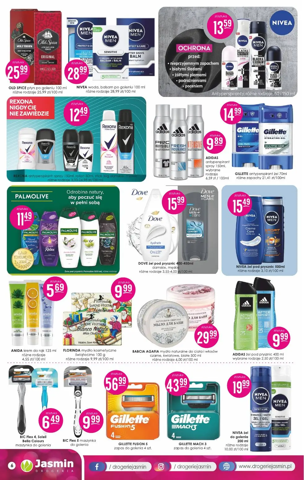 gazetka promocyjna DROGERIE JASMIN  - Strona 6