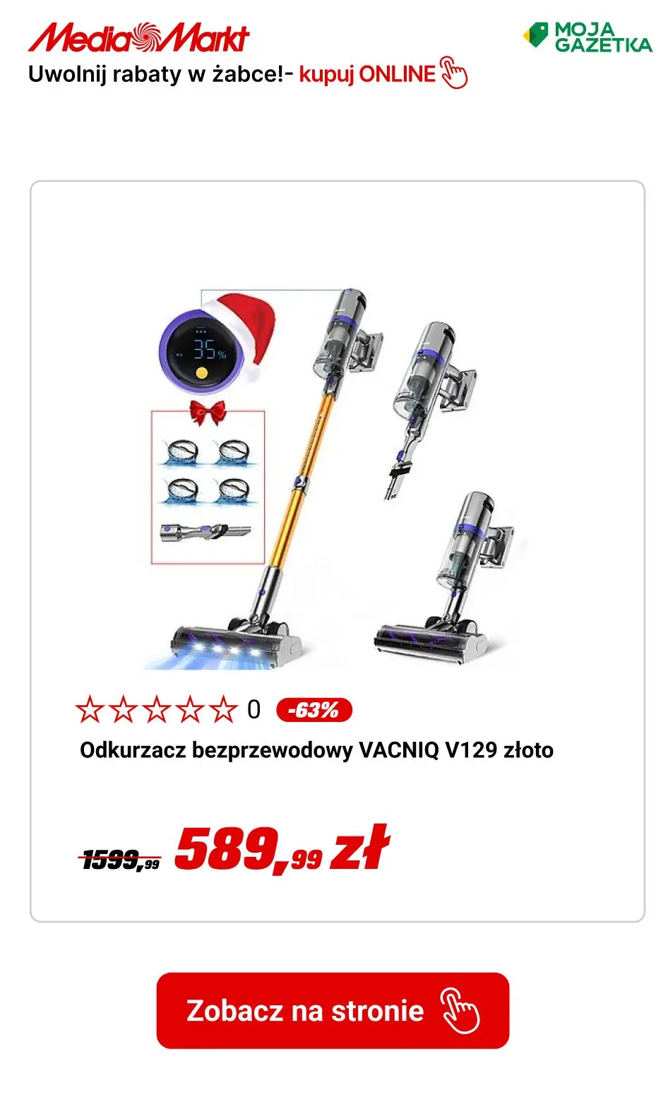 gazetka promocyjna Media Markt Kupon rabatowy z żabki do Apki! - Strona 4