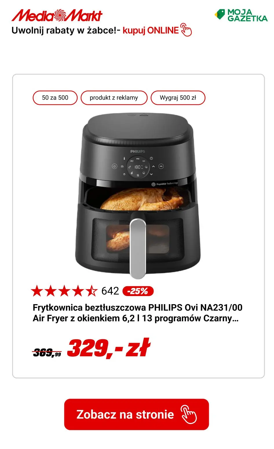 gazetka promocyjna Media Markt Kupon rabatowy z żabki do Apki! - Strona 6