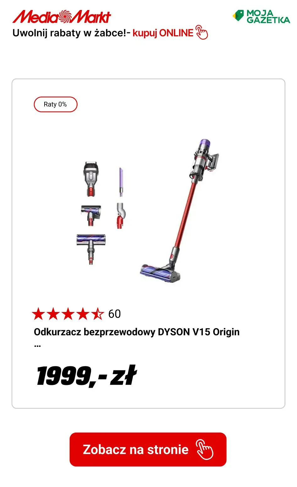 gazetka promocyjna Media Markt Kupon rabatowy z żabki do Apki! - Strona 7